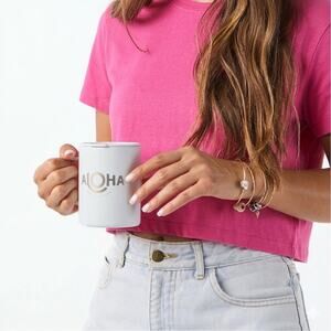 Aloha Collection• MIZU TRAVEL MUG ALOHA Logo White